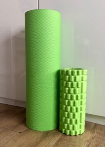 Yoga Mat + Foam Roller Set