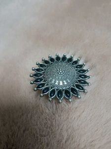 Oxidized Chakra Ring