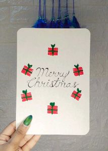 Handmade Christmas Card 🎁