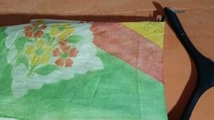 Vintage Floral Print Scarf