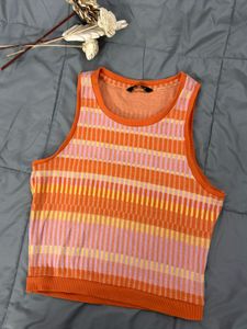 Retro Striped Tank Top