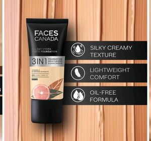 Facescanada Soft Sand 041 3 In 1 Foundation