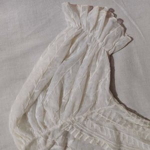 ZARA TOP FOR WOMEN WITH PUFFER SLEEVES