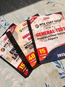 CUET (UG) Solved Papers+OMR sheets