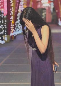 Elegant Purple Dress