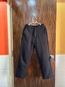 30 waist Korean black pant for women