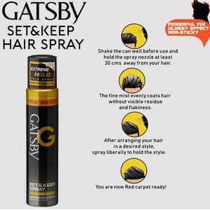 GAtSBY Hair Spray Soft And Keep Super Hard 66ml