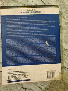 Nursing Foundation Textbook - 3rd Edition