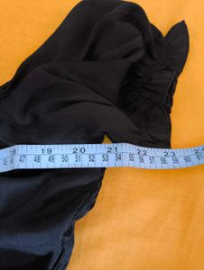 Black Corset Crop Top