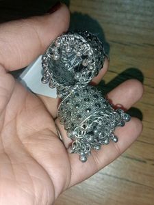Heavy Oxidised Ear Rings