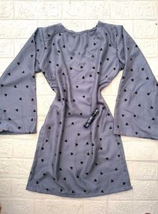 Heart Printed Short Kurti 🫶🏻
