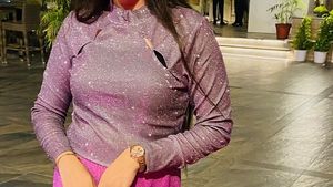 Sparkly Grey Long Sleeve Top