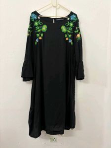 Floral Embroidered Dress