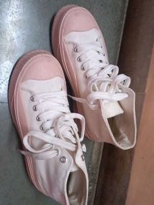 High Top Canvas Sneakers