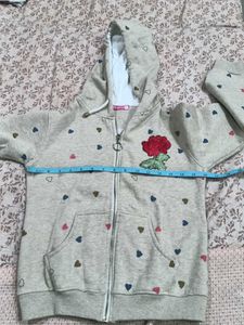 Cute Heart & Rose Hoodie