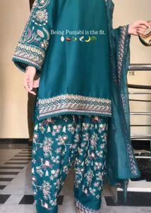 New Stayle Panjabi Dress full Embroidery work Dres