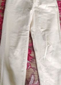 Cream Sweatpants