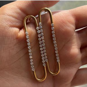 Brenda Long Earrings Anti-tarnish