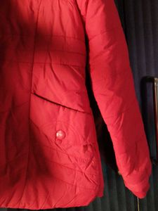 Red Puffer Jacket For Kids (11-14) Years