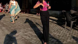 Black Wide Leg Trousers