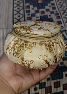 Embroidered Jewelry Cases (Set of 2)