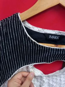 IMARA LONG OFF WHITE FROCK