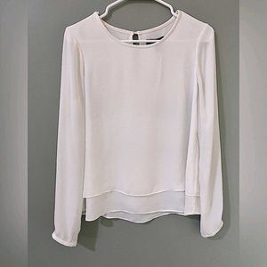 White Vintage Blouse For Women