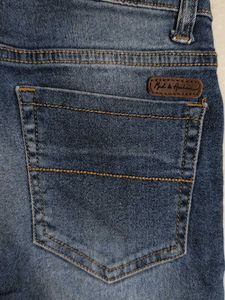 Dark Wash Denim Jeans - 26 In
