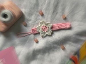 Cute Crochet Sakura Charm 🌸