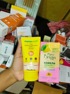Mamaearth Chia Seed Oil Free Sunscreen + Bb Cream