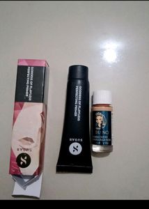 Sugar Primer+Trudiance Foundation+Zudio Lipstick
