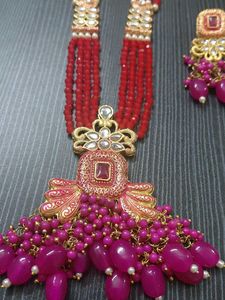 Red &amp; Pink Jewelry Set