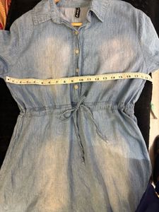 Denim Shirt Dress