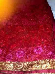 Awesome 👌wine Colour Saree