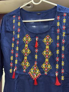 Elegant Embroidered Kurta (untouched)
