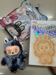 Pink Labubu And Black Secret Labub