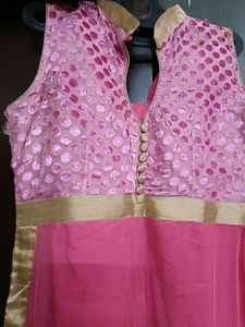 Party Wear Naira Cut Suit Legging And Net Dup