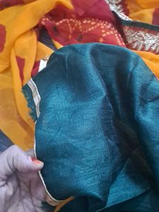 New Pila ladu bandej saree