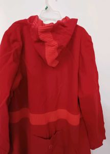 Red Hooded Coat