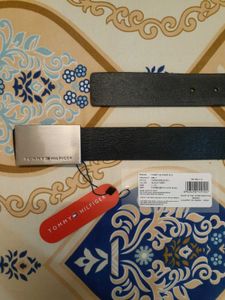 TOMMY HILFIGER genuine leather men&#39;s belt