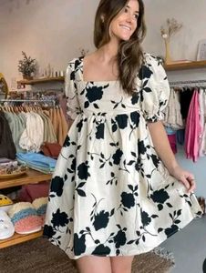Floral Babydoll Dress