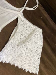 Stylish White Off Shoulder Top