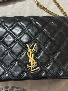 YSL Quilted Leather Chain Bag