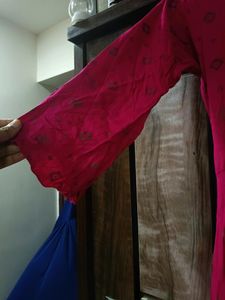 PURE RAYON LONG KURTA