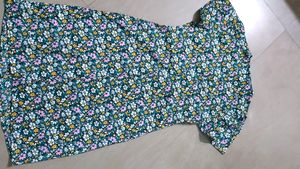 A-Line Multi Colour Summer Dress