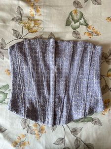 zara midnight lilac corset 💜