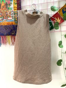 Caramel Colour Tank Top