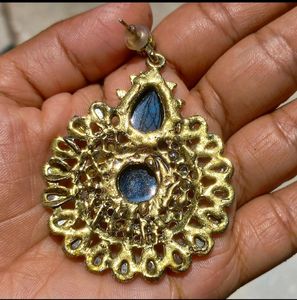 Earrings Set Kundan Stone Work
