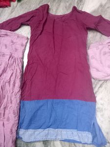 Dupatta Cotton Suit Set
