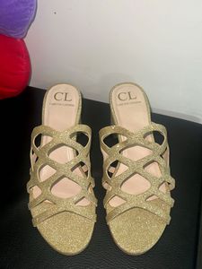 Carlton London Gold Heels